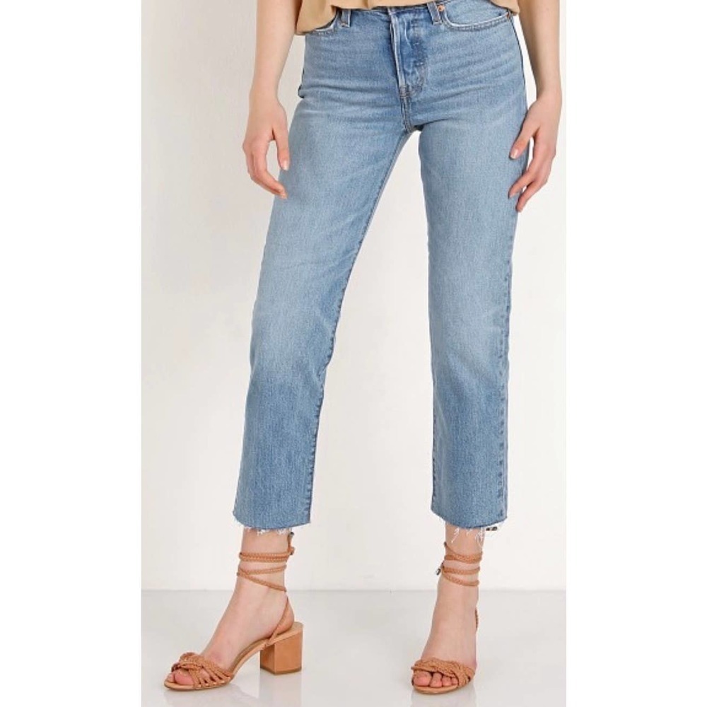 Levi's Wedgie Straight Leg Jean Rough Tide - Picture 2 of 4